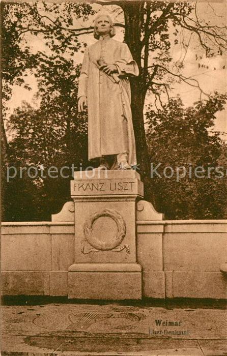 Liszt Franz Komponist Denkmal Kamenz