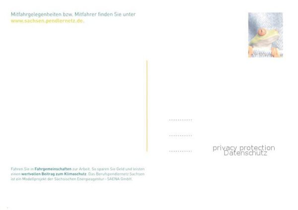 Froesche Werbung Mitfahrgelegenheit Sachsen – Bild 2