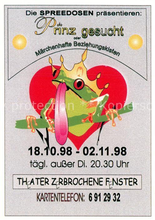 Theater Zerbrochene Fenster Berlin Spreedosen P