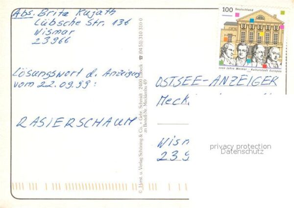 Storch Störche Mecklenburg Vorpommern – Bild 2