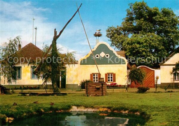 Storch Burgenland Barockgiebelhaus