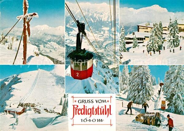 Seilbahn Predigtstuhl Bad Reichenhall Berghotel