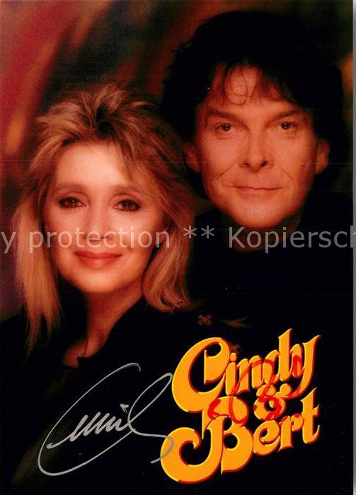 Saenger Band Cindy & Bert Autogramme
