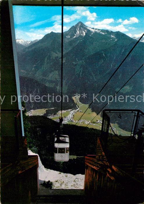 Seilbahn Penkenbahn Mayrhofen Zillertal Ahornspi