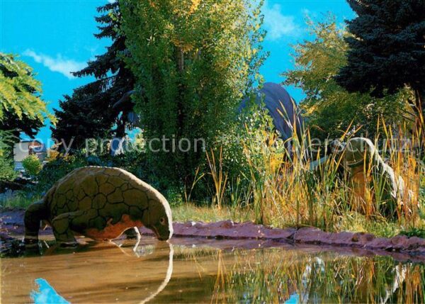 Dinosaurier Moschops Dinosaur Gardens Utah Field Ho