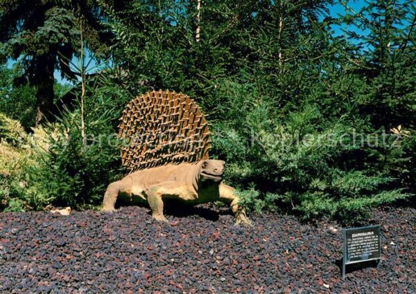 Dinosaurier Edaphosaurus Dinosaur Gardens Vernal Ut