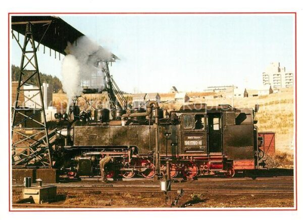 Lokomotive 991780-8 Bahnhof Oberwiesenthal