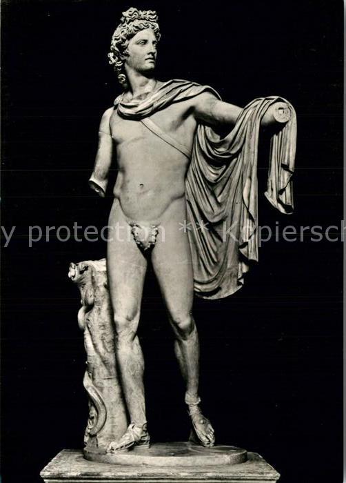 Skulpturen Apollo del Belvedere Museo di Scultura