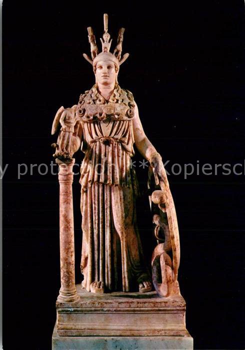 Skulpturen Athen Nationalmuseum Athene von Varvake