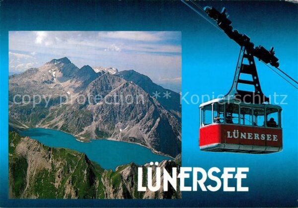Seilbahn Lünersee Brand Scesaplana Vorarlberg