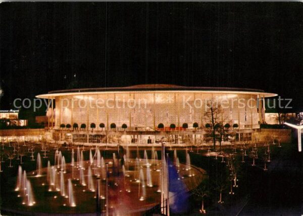 Exposition Universelle Bruxelles 1958 Pavillon des Etats-Unis