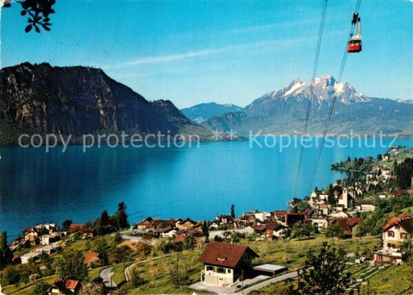 Seilbahn Weggis-Rigi Kaltbad Vierwaldstättersee