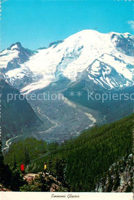 Gletscher Mount Rainier National Park Emmons Glac