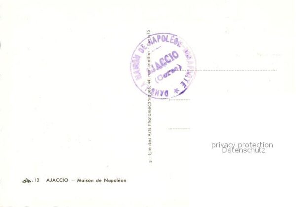 Napoleon Bonaparte Maison Ajaccio – Bild 2
