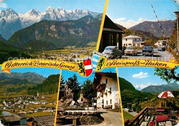 Grenze Douane Zoll Steinpass-Unken Saalachtal Gasthof Mell