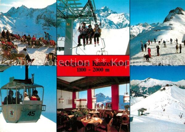 Seilbahn Kleinwalsertal Riezlern Kanzelwand