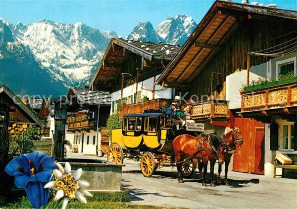 Postkutsche Garmisch-Partenkirchen Frühlingstrasse