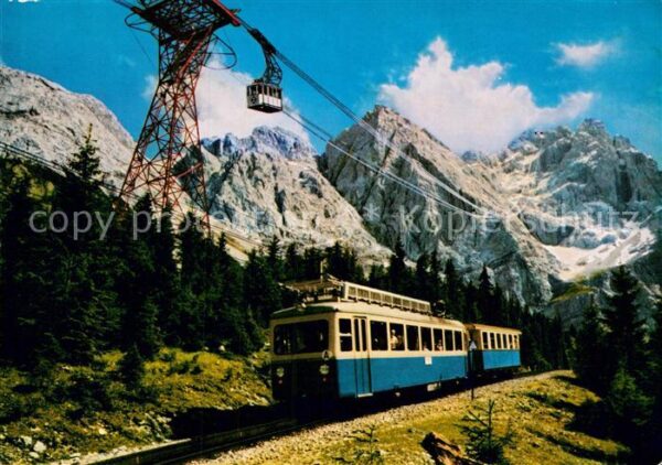 Zahnradbahn Seilbahn Zugspitze Zugspitzgipfel