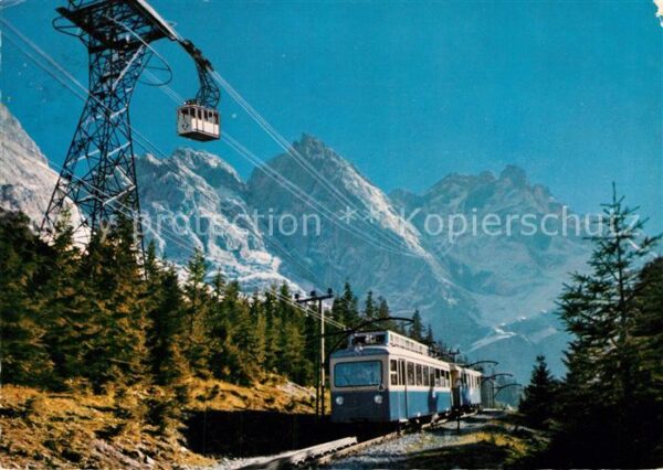 Zahnradbahn Bayerische Zugspitzbahn Seilbahn