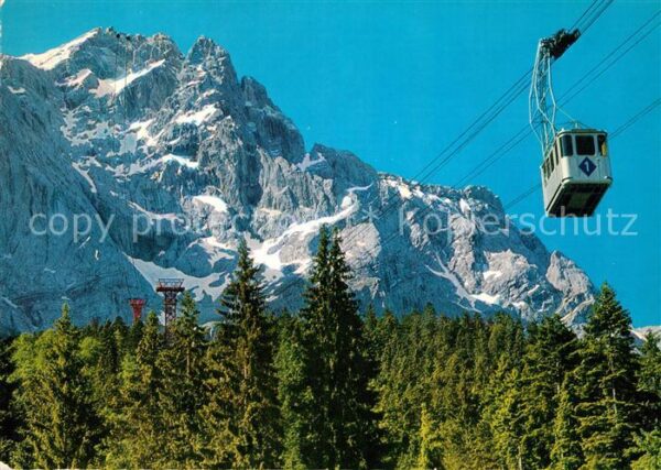 Seilbahn Eibsee Zugspitze Zugspitzgipfel