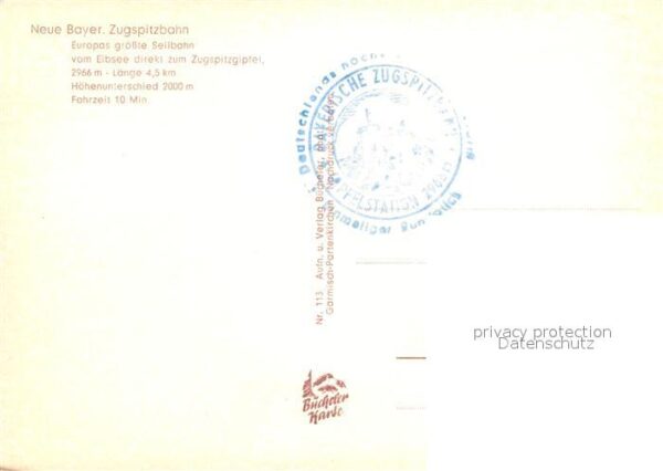 Seilbahn Bayerische Zugspitzbahn – Bild 2