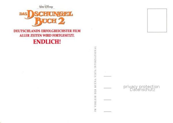 Kino Film Das Dschungelbuch 2 Schlange Kaa – Bild 2