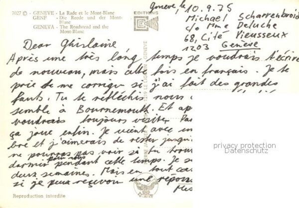 Motorschiffe Italie Geneve Rade Mont-Blanc – Bild 2