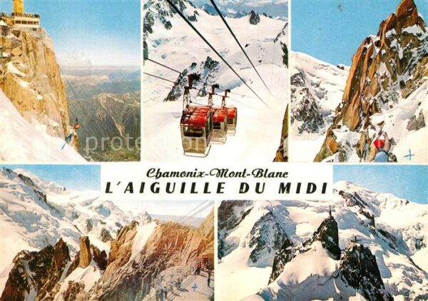 Seilbahn Aiguille du Midi Chamonix-Mont-Blanc