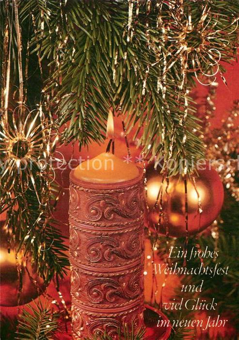 Weihnachten Neujahr Kerze