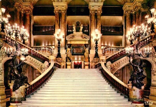 Theater Paris Theatre de l'Opera Escalier d_Hon