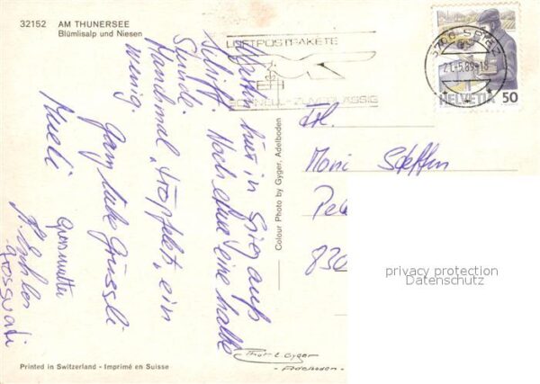 Motorschiffe Thunersee Blümlisalp Niesen – Bild 2