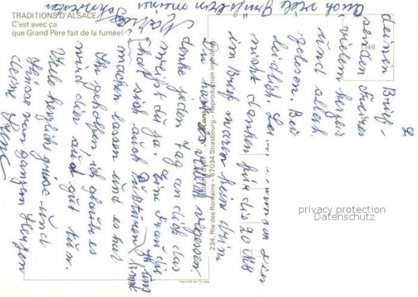 Trachten Alsace Kind Pfeife – Bild 2