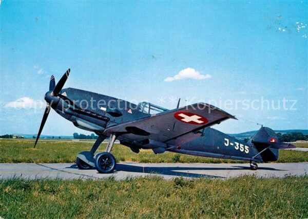 Flugzeuge Militaria Messerschmitt Me 109 E Schweiz