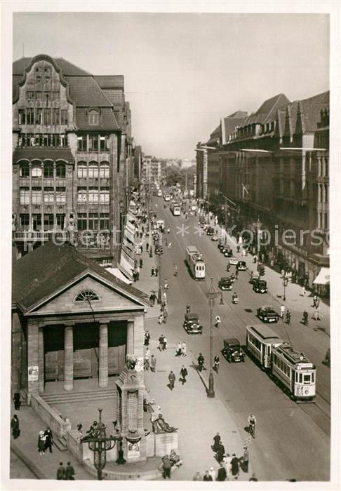Strassenbahn Hamburg Mönckebergstrasse