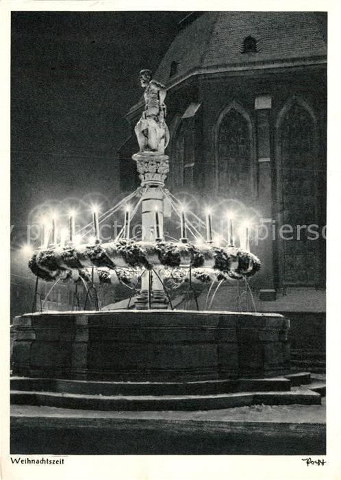 Foto Popp Nr. Weihnachtszeit Brunnen