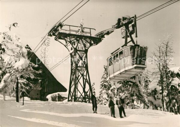 Seilbahn Fichtelberg Oberwiesenthal Bergstation