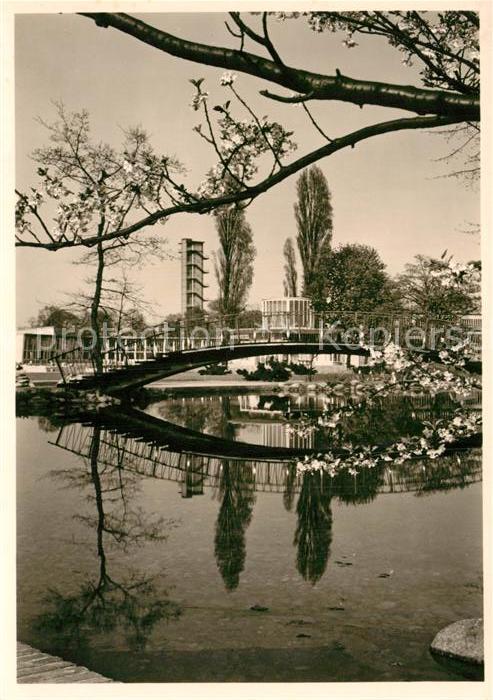 Gartenbauaustellung Hamburg Rundteich Philipsturm
