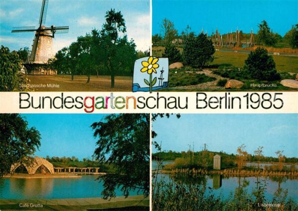 Bundesgartenschau Berlin Stechansche Mühle Cafe Grotta Li