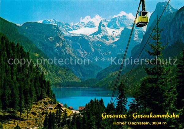 Seilbahn Gosaukamm Gosausee Hoher Dachstein