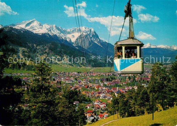 Seilbahn Wankbahn Garmisch-Partenkirchen Zugspit