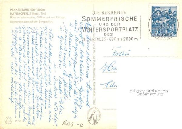Seilbahn Penkenbahn Mayrhofen Zillertal Ahornspi – Bild 2