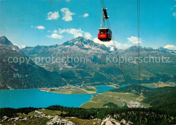 Seilbahn Corvatsch Silvaplana Champfer