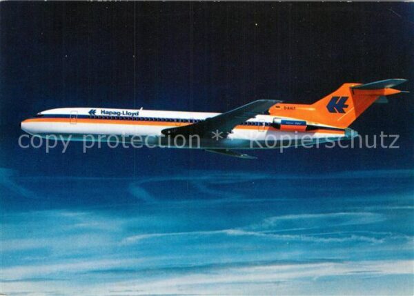 Flugzeuge Zivil Hapag-Lloyd Boeing-Jet 727-200