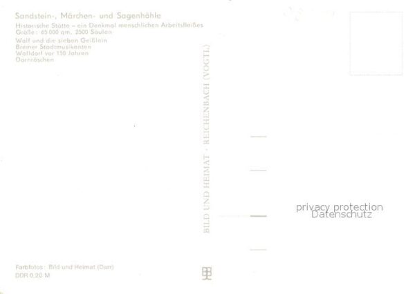 Maerchen Sagen Sandsteinhöhle Walldorf Wolf und die si – Bild 2