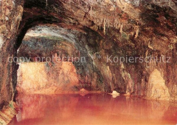 Hoehlen Caves Grottes Feengrotten Saalfeld Rechte Quellgrotte