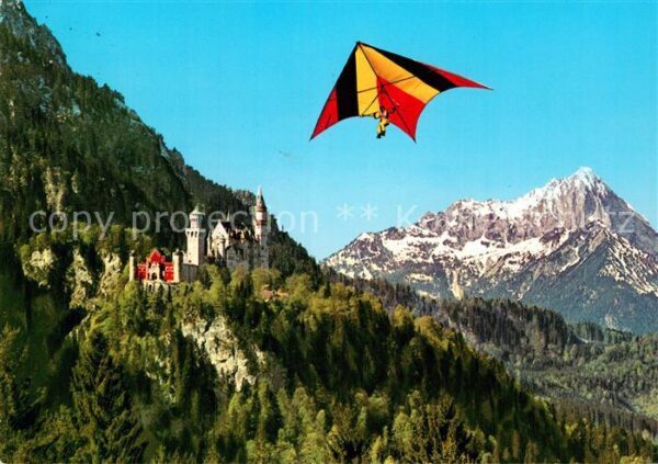 Drachenflug Drachenflieger Tegelberg Schwangau Schl