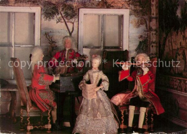 Puppe Doll Poupee Kinderspielzeug Kammermusik Schlossmuseum Arnstadt Pupp