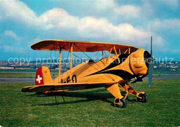 Flugzeuge Zivil Bücker Bü-133 Jungmeister Schweiz