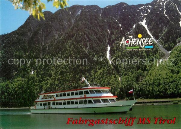 Motorschiffe MS Tirol Achensee
