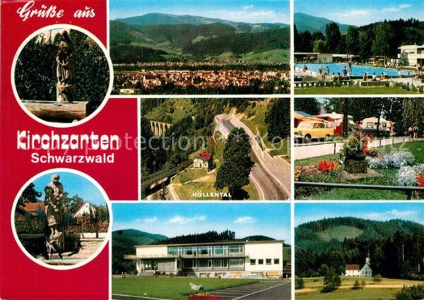 Kirchzarten Panorama Schwimmbad Höllental Schule Ka